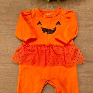 Carter’s Halloween Pumpkin Tutu Outfit 9M